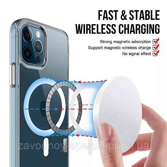 Iphone 14 Pro Прозорий чохол Air (MagSafe) Одеса