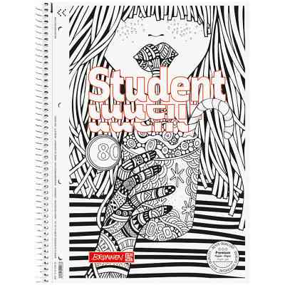 Зошит Brunnen Коледж-блок А4 Premium у клітинку 80 аркушів Zenart Cocktail (10-674 28 02) Вінниця