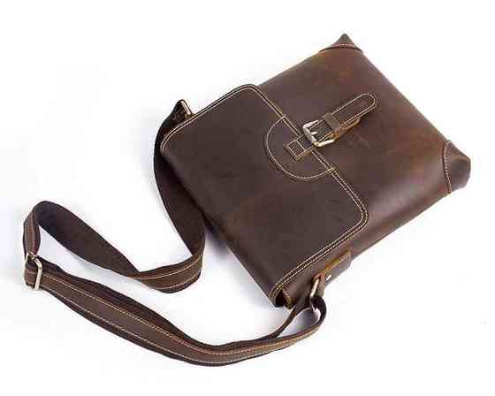 Сумка мужская Коричневая (Vintage) Киев
