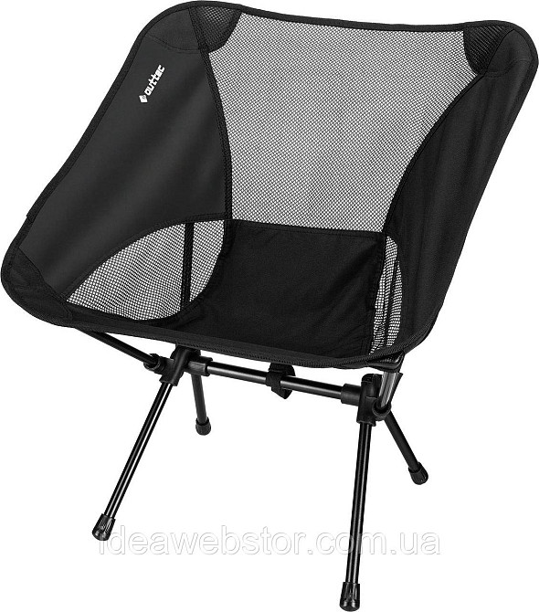 Кресло туристическое ультралегкое раскладное Outtec Moon Chair Light с чехлом черный Киев - изображение 9