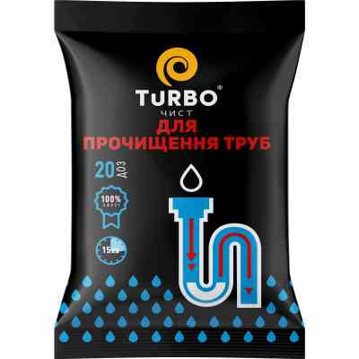 Средство для прочистки труб TURBOчист Гранулы 1000 г (4823015909122) Винница