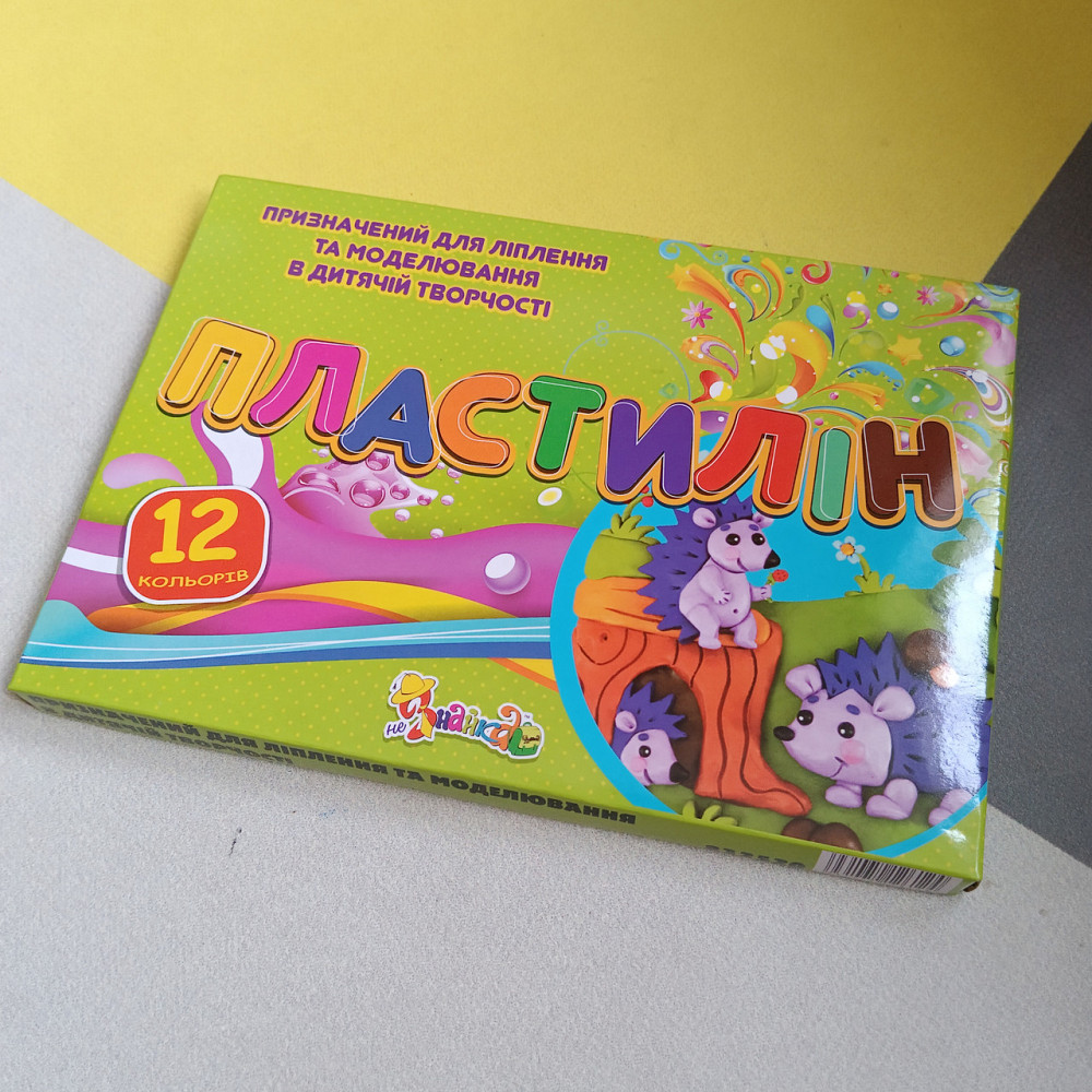 Пластилин 12 цветов Киев - изображение 5