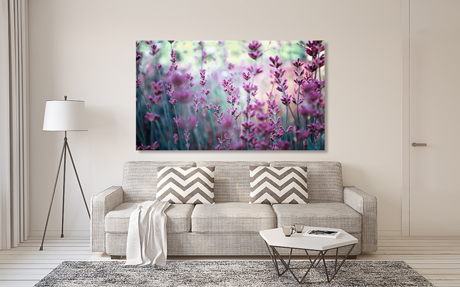 Картина полотно у вітальню/ спальню Лаванда MLP_137 90х180см Київ - фото 2