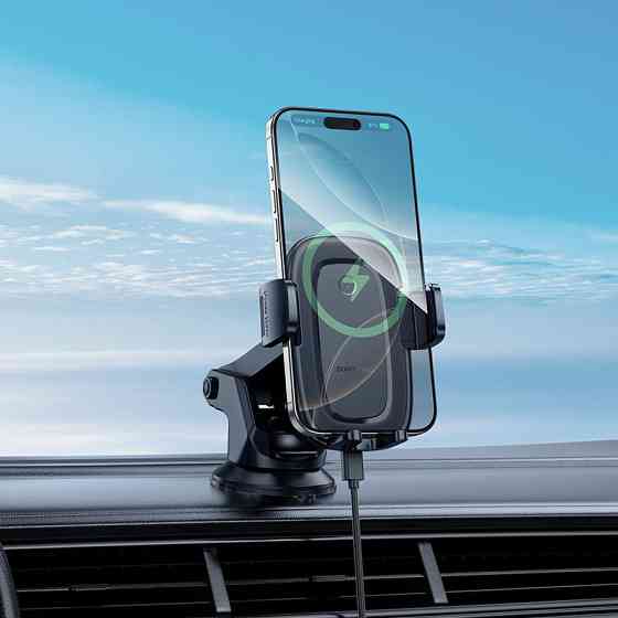 Автотримач для телефону з бездротовою зарядкою BOROFONE Київ