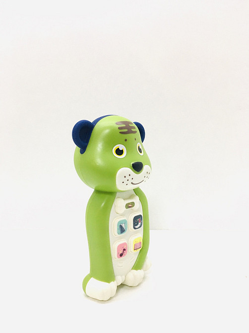 Телефон TK Union Group Музичний Тигреня підсвічування казки пісні колискові Зелений (TK 58597) Чернігів - фото 2