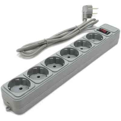 Сетевой фильтр питания SPG6-B-15 Gembird (SPG6-G-15G) Винница