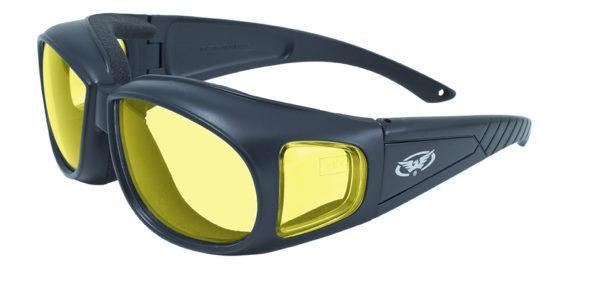 Окуляри захисні з ущільнювачем Global Vision Outfitter (yellow) Anti-Fog, жовті Запоріжжя - фото 1