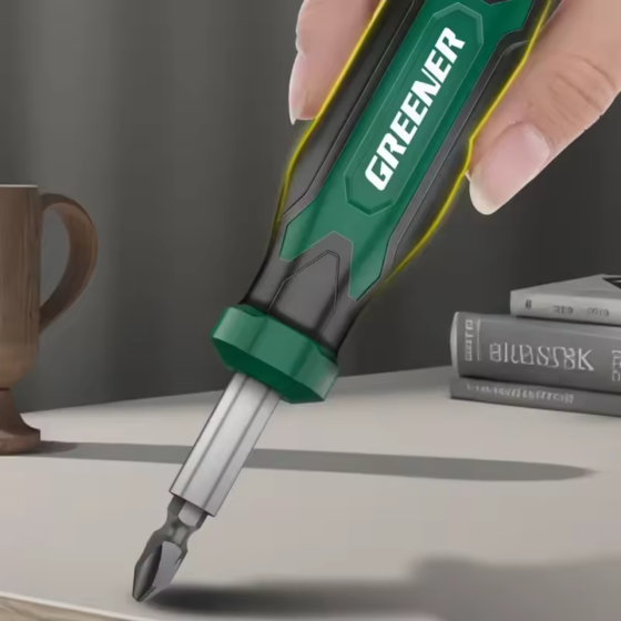 Набір інструментів для ремонту 40 шт: викрутка з перехідниками, тріскачка, набір біт, набір торцевих головок, в протиударному Кам'янець-Подільський