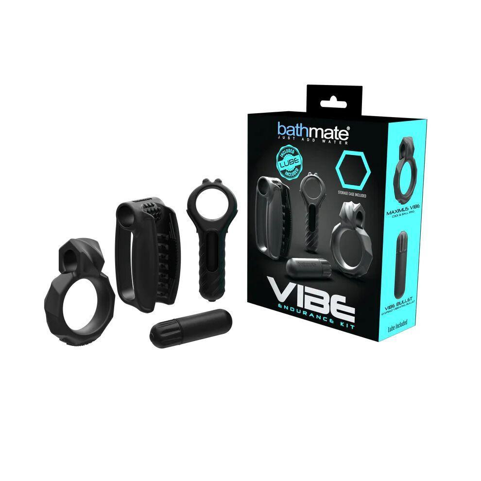Вібронабір Bathmate Vibe Endurance Kit, 3 іграшки + віброкуля + лубрикант 93 мл Sex Aura Київ - фото 1