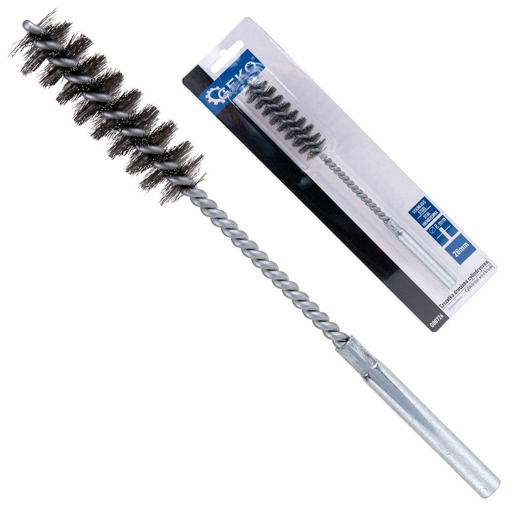 Йоржик дротяний "GeKo" з нержавійки загальною довжиною 200мм, довжиною йоржика 70мм, діаметром 20мм Киев - изображение 1