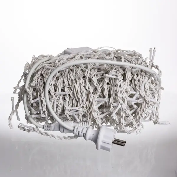 Вулична гірлянда Бахрома 36 м 600 LED білий провід Мультиколір 36MWML Київ - фото 4