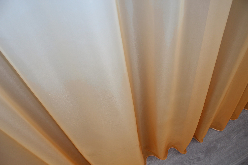 Тюль VR-Textil 754т Омбре шифон Оранжевый с белым 300х270 см (42-0175) Киев - изображение 7