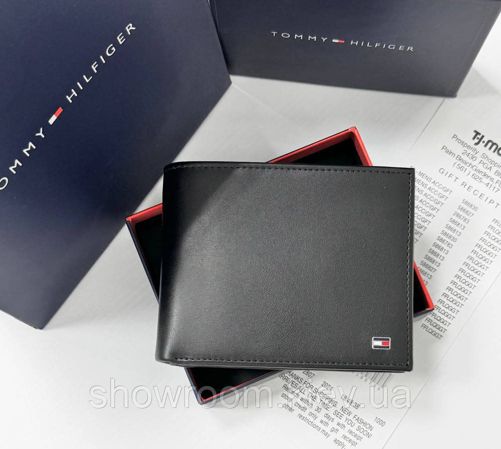 Мужское кожаное портмоне (3302) подарочная упаковка Киев - изображение 1