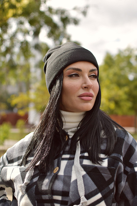 Женская зимняя шапка на флисе Киев - изображение 9