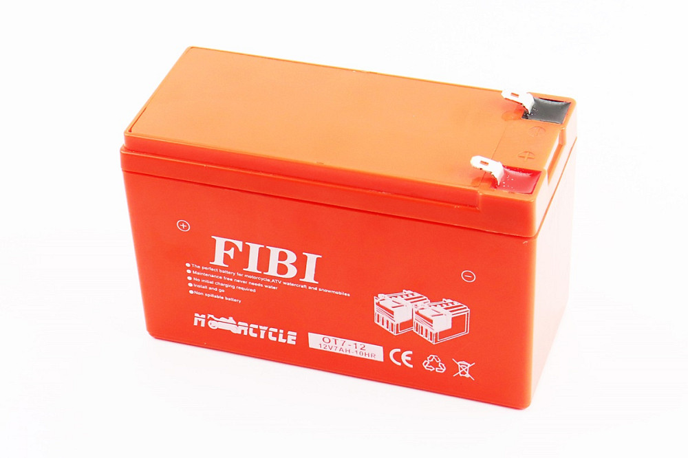 Акумулятор 12V7Ah OT7-12 кислотний (L151*W65*H94mm) для ДБЖ, іграшок та ін. Киев - изображение 1