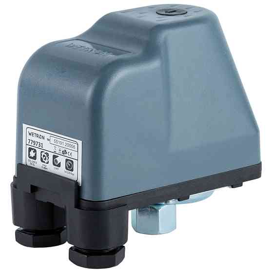 Wetron Реле давления 1.5кВт 1.4-2.8 бар (гайка) WETRON SK-9C/1.5HP (779731) Київ
