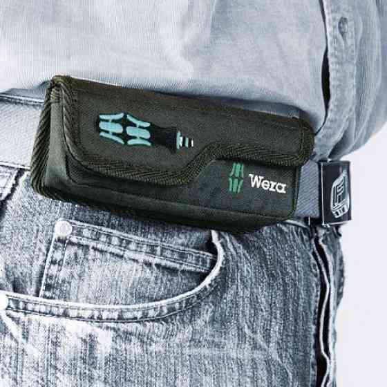 Викрутка Wera з магнітним тримачем 1/4'' магазин для біт в ручці PH/SLх25мм, 7од., в сумці 05051024001 Одеса