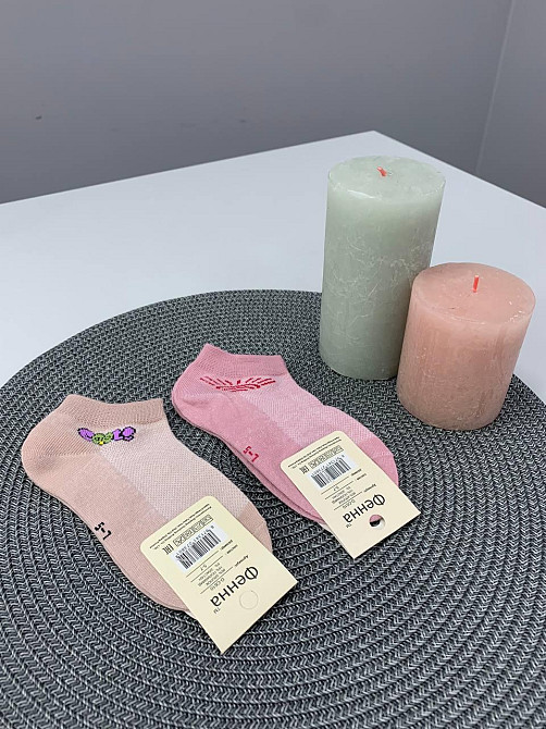 Носки детские легкие летние с сеточкой от 3 до 9 лет упаковкой Черновцы - изображение 2