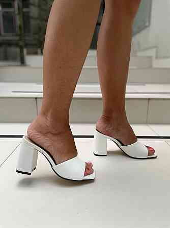 ARLEN Шльопанці жіночі ARLEN Ш-Амина білі (літо, шкіра натуральна) (4876) Коломия