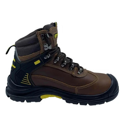 Чоботи робочі GTM р.44 композ.носок, шкіра коричневого кольору S1P SRC (SM-075-44) Вінниця - фото 2