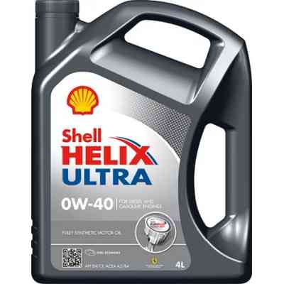 Моторное масло Shell Helix Ultra 0W40 4л (2243) Винница