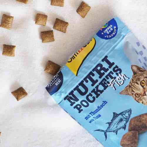 Лакомство Nutri Pockets для кошек Рыбные Тунец 60г Киев