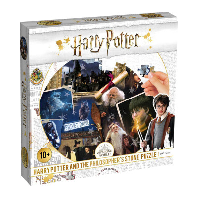 Пазл Winning Moves Harry Potter Kids Round Philosophers Stone 500 деталей (WM00370-ML1-6) Винница - изображение 1
