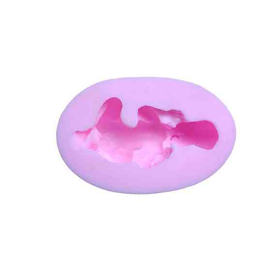 Молд силиконовый Младенец 65 на 45 мм розовый Киев