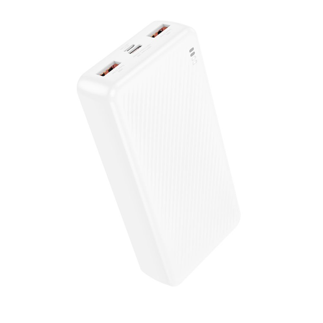Портативная батарея Power Bank Borofone BJ56A Graceful 20000mAh (Белый) Винница - изображение 2