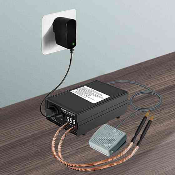 Портативный аппарат точечной сварки с педалью 8000Вт Киев