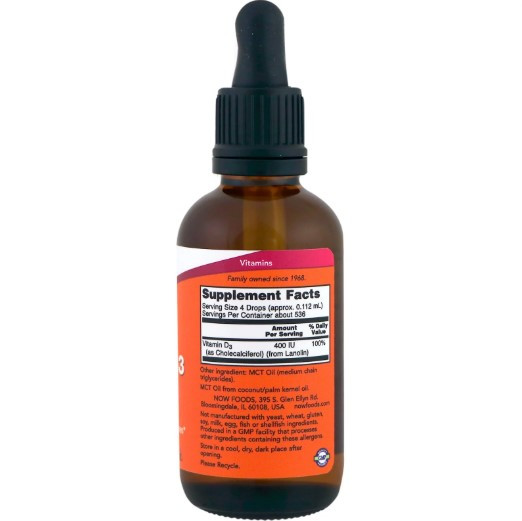 Жидкий витамин D3 (Vitamin Liquid D3) 400 ME 60 мл Киев - изображение 3