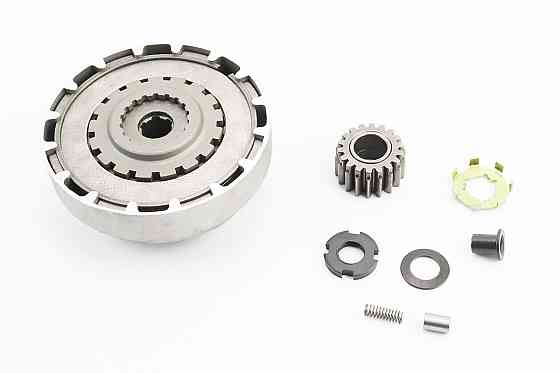 Зчеплення дводискове у зборі (кошик) Delta 70/110cc "механіка" + 6 деталей Киев