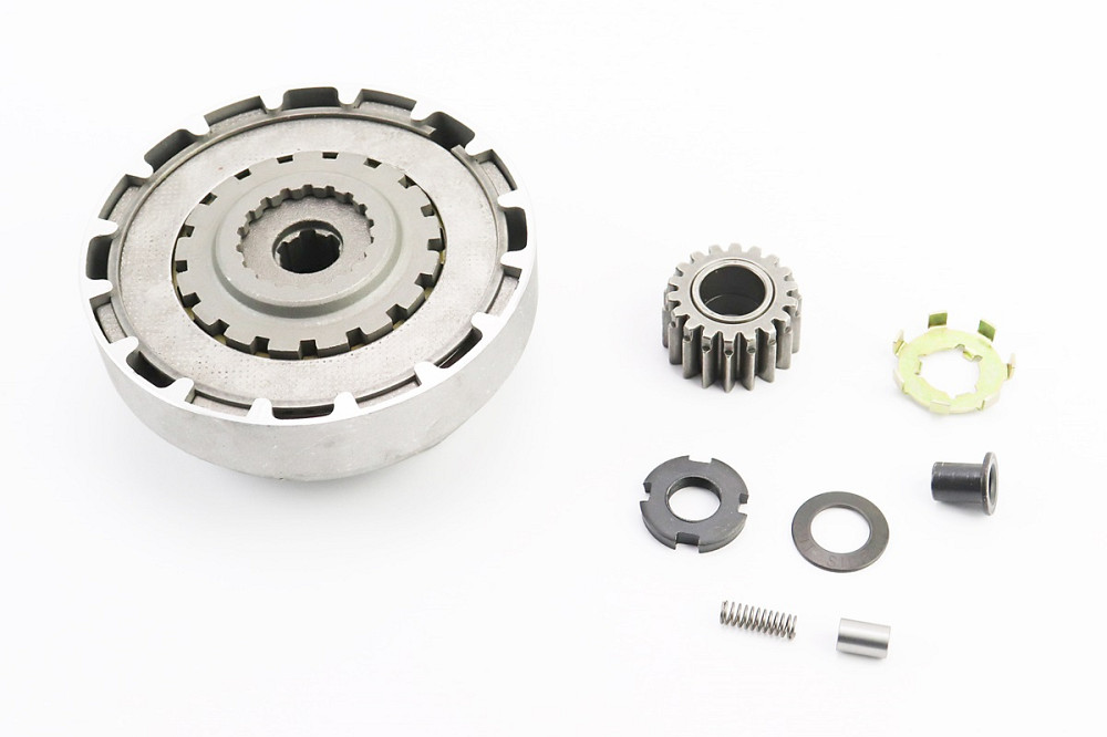 Зчеплення дводискове у зборі (кошик) Delta 70/110cc "механіка" + 6 деталей Киев - изображение 2