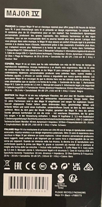 Наушники Беспроводные: Marshall Major 4. Киев - изображение 5