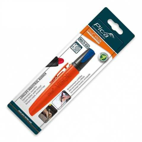 Сухий промисловий маркер PICA VISOR permanent Longlife Industrial Marker 990/41, голубий Одесса - изображение 1