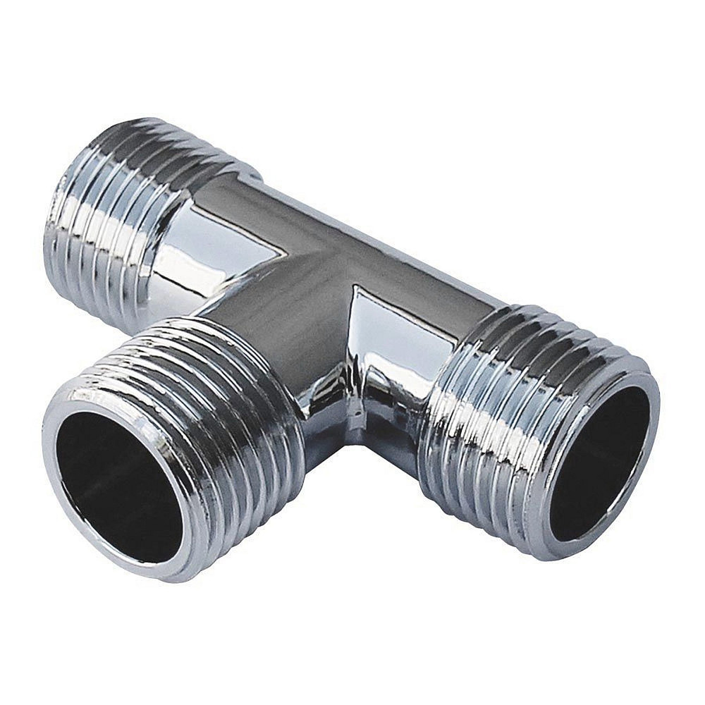 Трійник SOLOMON 1/2″ ЗЗЗ хром 8202 Луцк - изображение 1