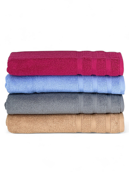 Подарочный комплект полотенец Ideal Textile Косичка 2 шт (50х100 см 70х140 см) в разных цветах (5686 Черновцы - изображение 6