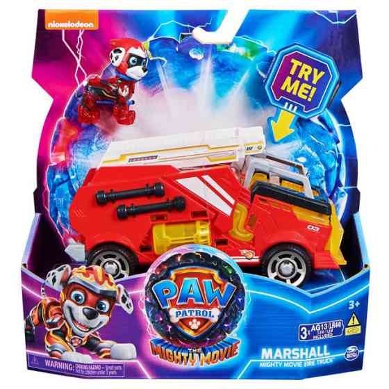 Ігровий набір Paw Patrol Рятувальний автомобіль-трансформер з Маршалом Червоний (SM17776/6481) Чернигов