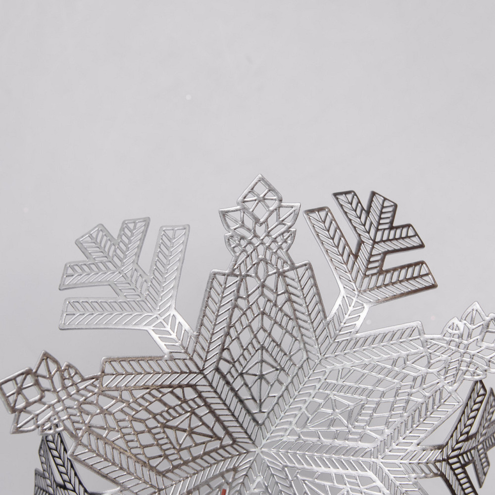 Серебряный коврик для стола Snowflake 38 см Киев - изображение 3