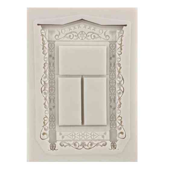 Молд силиконовый Окно 78 на 56 см серый Киев