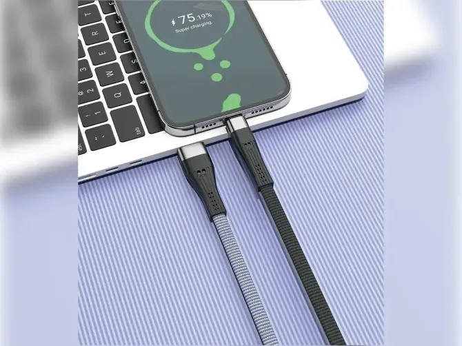 Кабель USB - micro USB QX027 1M Київ - фото 2