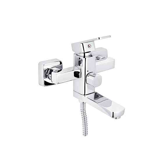 Змішувач для ванни Kroner KRM Ems - C060 з душовим гарнітуром, хром Київ