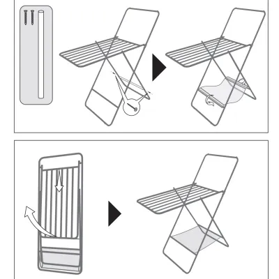 Сушилка для белья Casa Si City 8m White Напольная (CS92282W04) (DAS302865) Винница