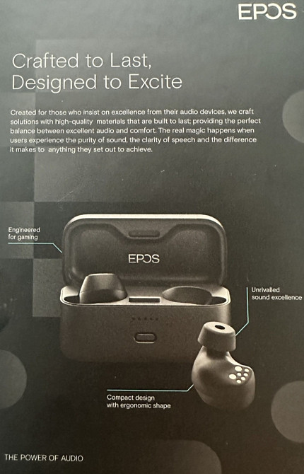 Наушники TWS Sennheiser EPOS GTW 270 ( 1000951 ) Киев - изображение 2