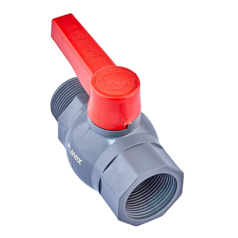 Кран кульовий Plamix PVM-1 1/4" FM PVC (PM0622) Київ - фото 2