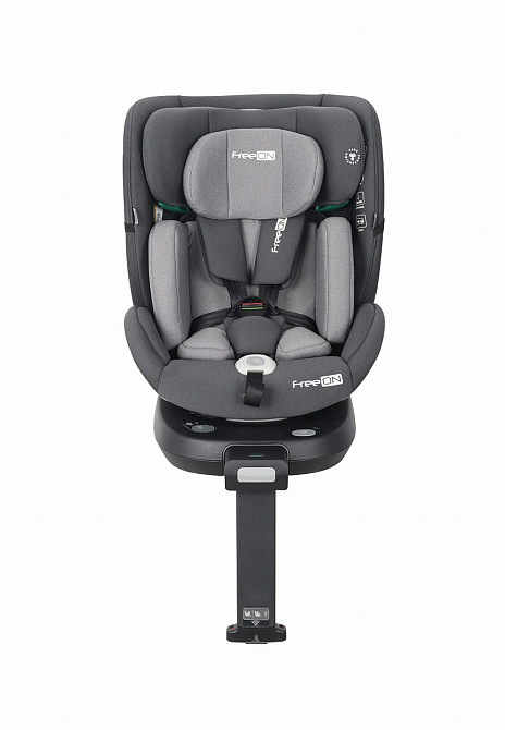 Автокрісло FreeON Space поворот 360° i-Size (40-150 см) Світло-сірий Київ - фото 1