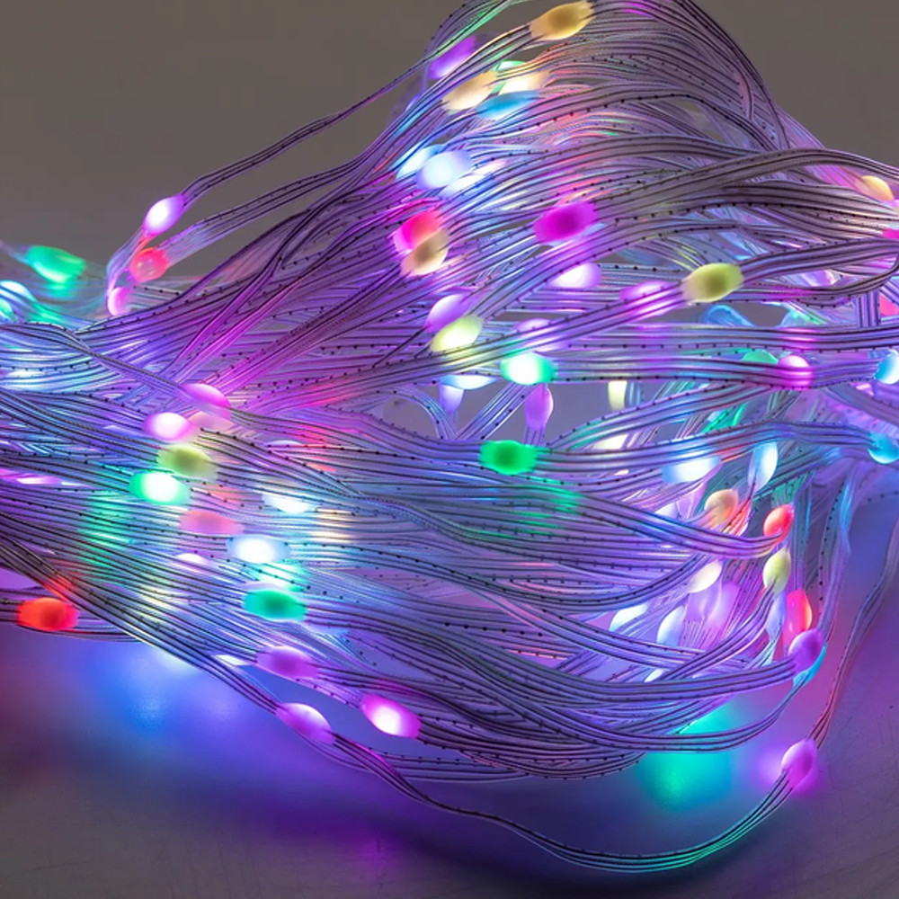 Смарт гірлянда штора від USB,2x2м,SFK 07,Різнокольорова SBR Київ - фото 8