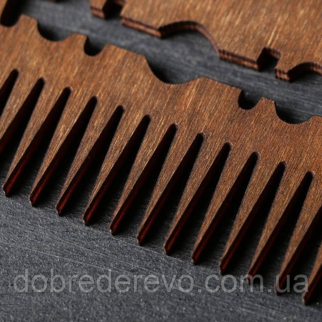 Гребінець для бороди та вусів "Razor" Вижниця - фото 2