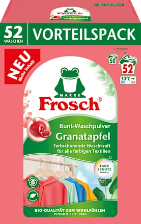 Frosch Colorwaschpulver Granatapfel Пральний порошок для кольорового гранат Київ