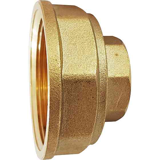 Муфта редукційна 1 1/4| х 1/2" ВВ латунна восьмигранна А0333А Київ